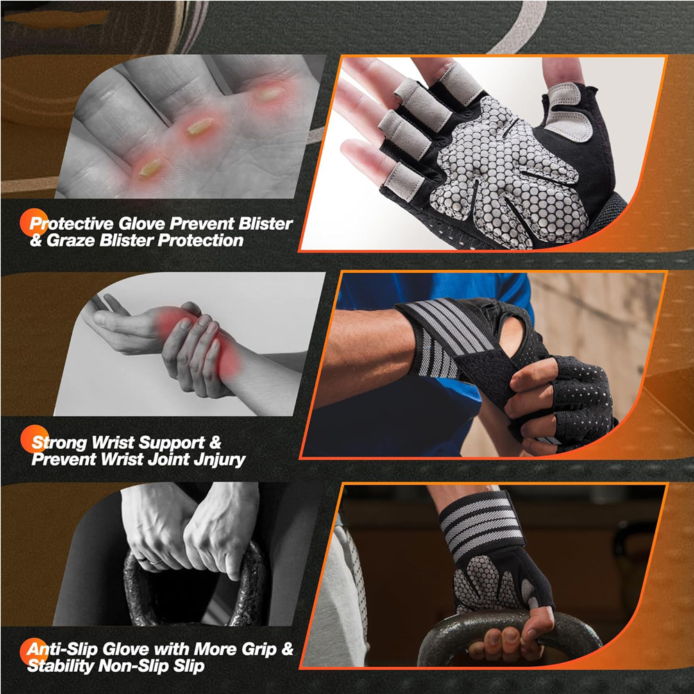 Fitness Gloves with Wrist Supp - đánh giá và giá Crossfit Gear For Women