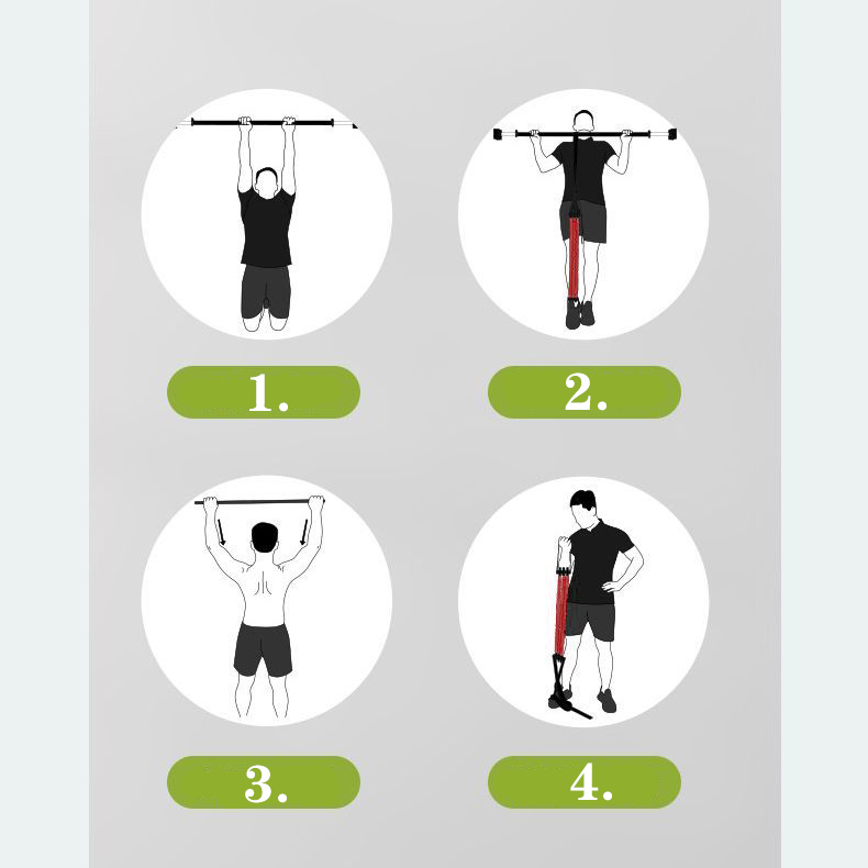 Pull-up Assist Band Elastic Ch - đánh giá và giá Pull Up Assist Band