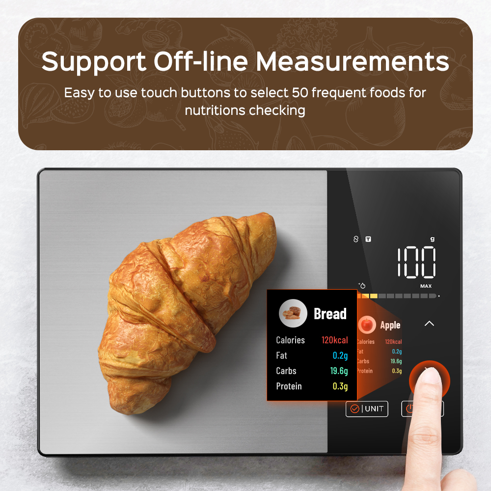 Smart Kitchen Scale Connects t - đánh giá và giá Crossfit Gym