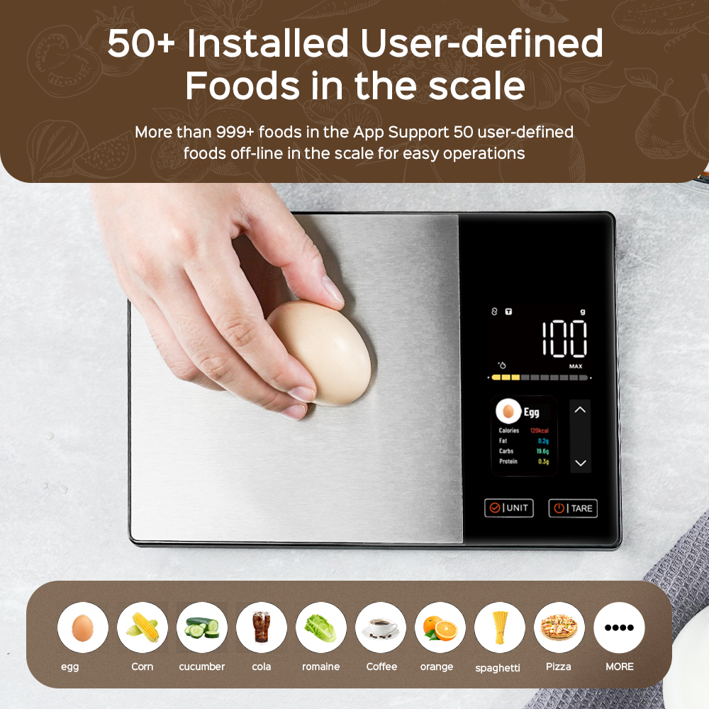 Smart Kitchen Scale Connects t - đánh giá và giá Crossfit Gym