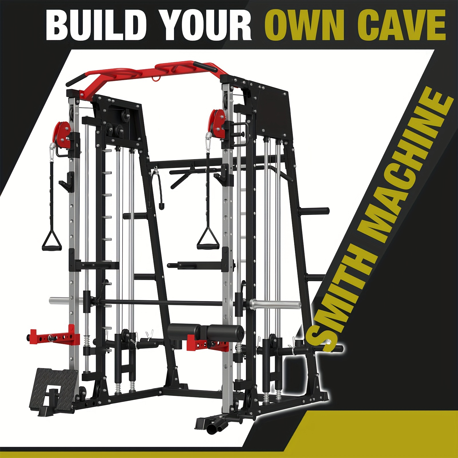 ALL-IN-ONE 2200lbs Smith Machi - đánh giá và giá Landmine Barbell Attachment