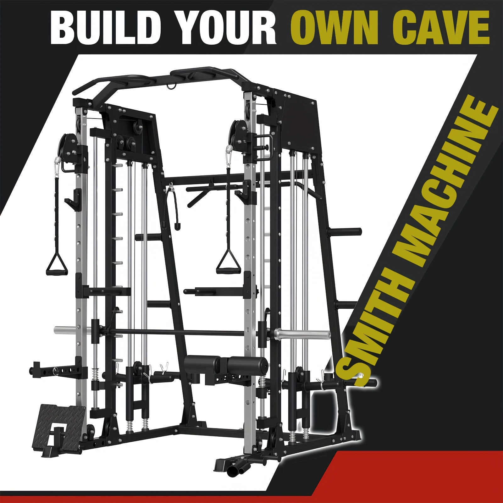 ALL-IN-ONE 2200lbs Smith Machi - đánh giá và giá Landmine Barbell Attachment