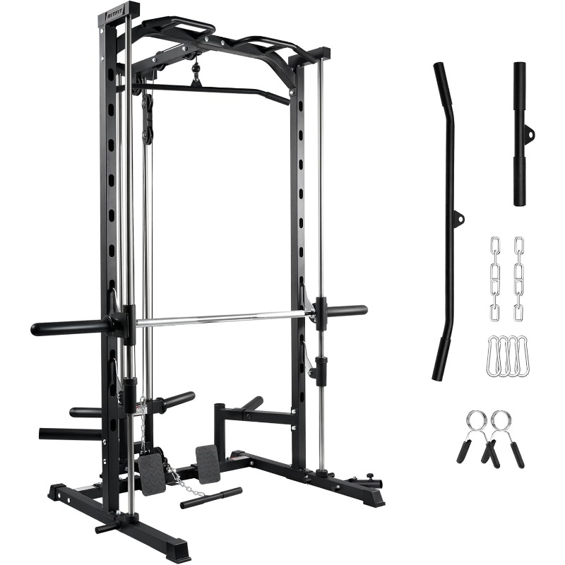 RitFit Smith Machine Power Rac - đánh giá và giá Landmine Barbell Attachment