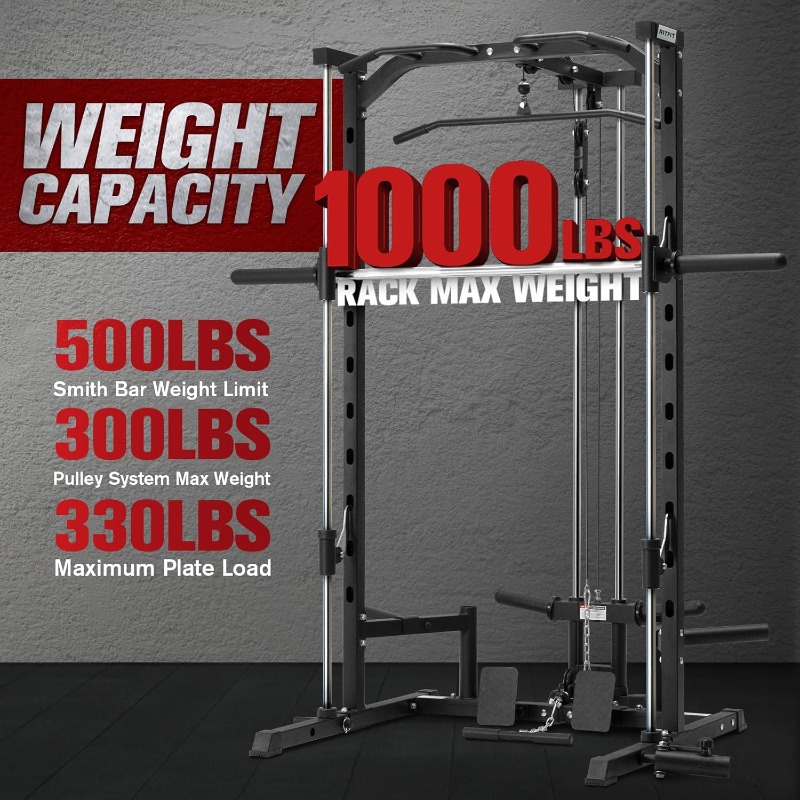 RitFit Smith Machine Power Rac - đánh giá và giá Landmine Barbell Attachment
