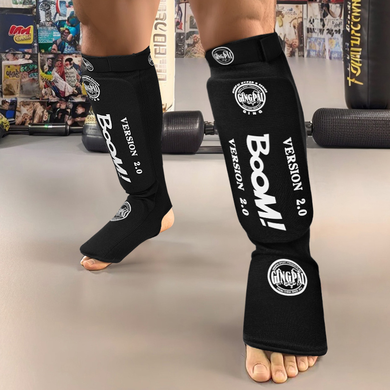 Knitted leg guards with instep - đánh giá và giá Shin Guard Crossfit