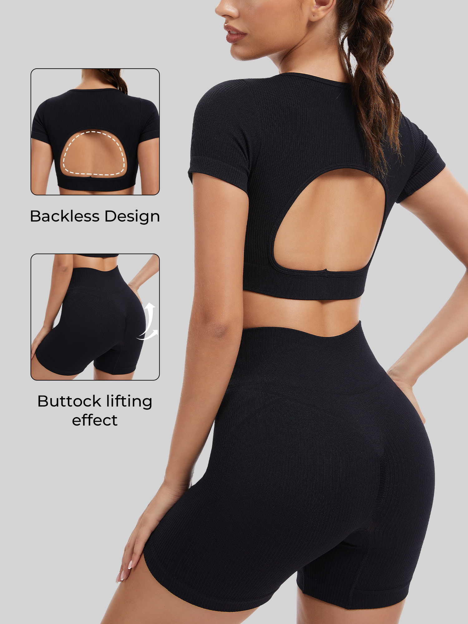 Yoga Set Sports Bra Outfit, Ti - đánh giá và giá Crossfit Gear For Women
