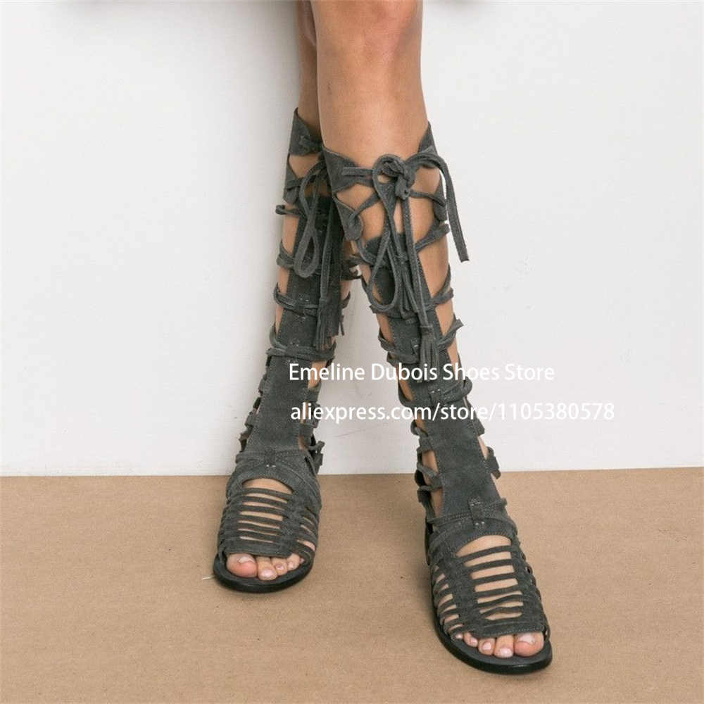 Suede Gladiator Flat Sandals K - đánh giá và giá Crossfit Outfit