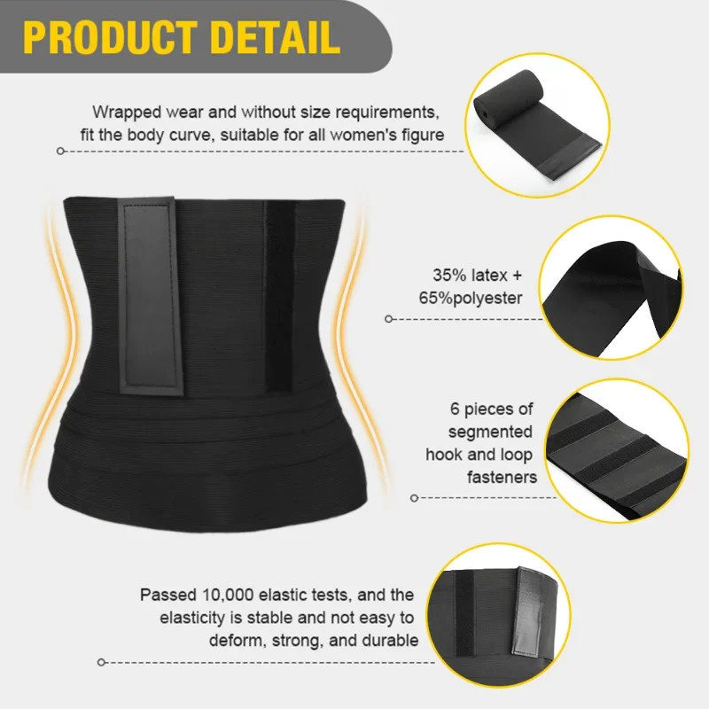 1/2PCS Waist Bandage Wrap Trim - đánh giá và giá Pull Up Assist Band